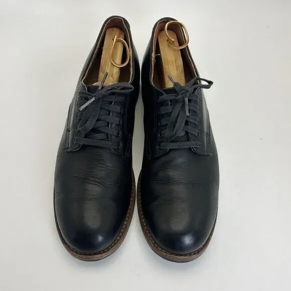 Red Wing 9043 Beckman Featherstone Black Oxford Dress Shoes Mens Sz 10 D Lace-up
